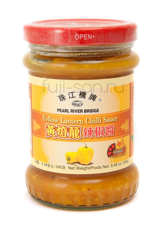 Соус Pearl River Bridge из хайнаньского перца чили, 240г, Китай