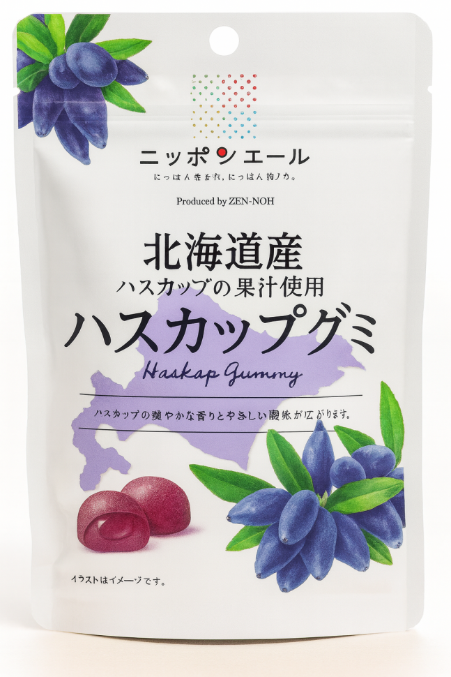 Мармелад Ниппон Эль "Жимолость из Хоккайдо", Nippon Ale, Япония, 40 г