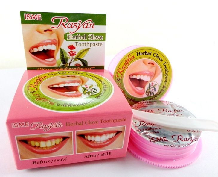 Тайская зубная паста Herbal Clove Toothpaste , 25г