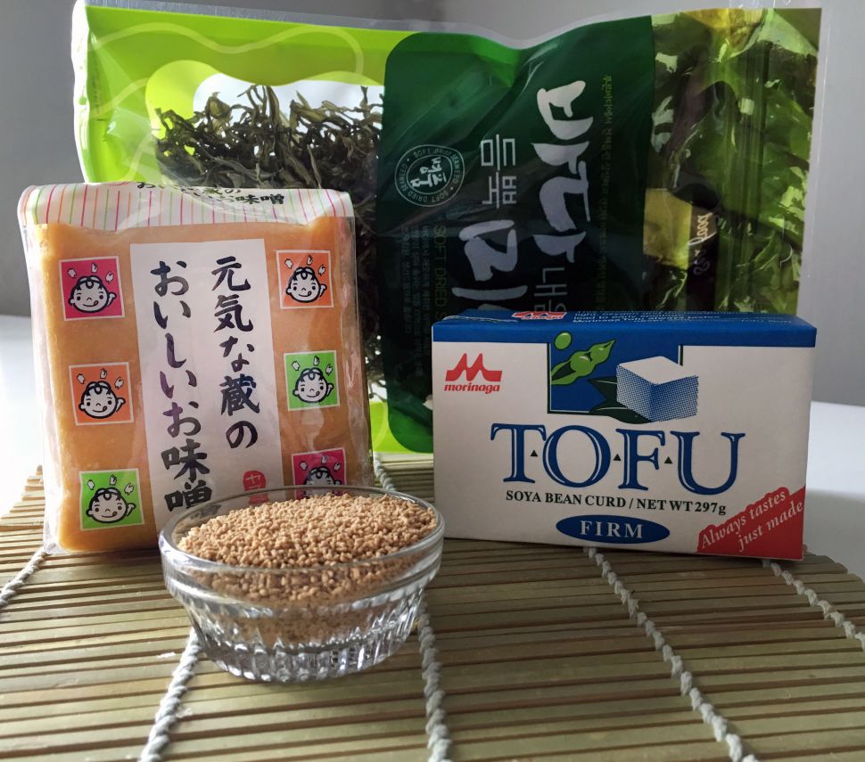 Набор для японского мисо-супа (продукты)