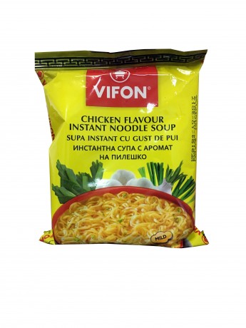 Лапша быстрого приготовления VIFON со вкусом курицы, Вьетнам 60г 