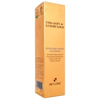 Эссенция для лица с коллагеном и золотыми капсулами 3W Clinic Collagen & Luxury Gold Revitalizing Comfort Gold Essence, Корея