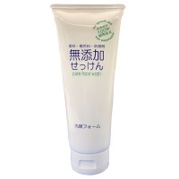 Натуральная очищающая пенка для лица без добавок Additive-free face wash, 130г, Япония 