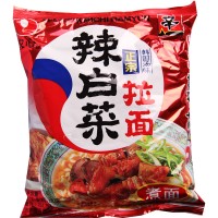 Лапша быстрого приготовления Нонгшим Кимчи Рамён, 120г, Nongshim, Корея