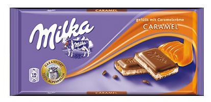 Шоколад Milka Caramel, 100г