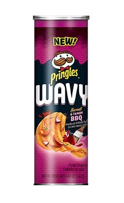 Чипсы Pringles со вкусом остро-сладкий соус барбекю, 137г, США
