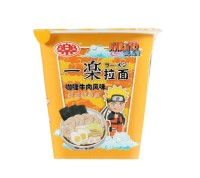 Рамен лапша Наруто со вкусом тушеной телятины, коллекционное издание &quot;Наруто Удзумаки&quot;  Naruto, 90г