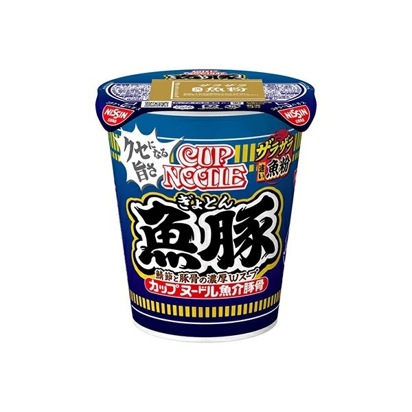 Лапша быстрого приготовления Nissin Cup Noodle Gyoton, 85 г, Япония