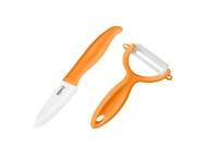 Керамический нож и овощечистка с керамическим лезвием, Tivosan