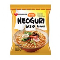 Лапша быстрого приготовления Нонгшим Неогури со вкусом морепродуктов (MILD) (сушеная), 120г Nongshim, Корея