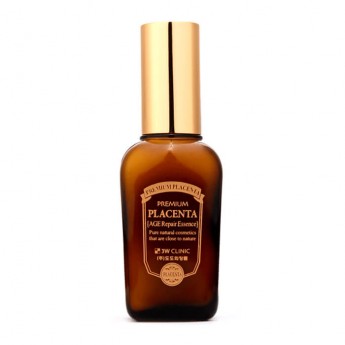 Эссенция для лица антивозрастная интенсивного действия 3W Clinic Premium Placenta Intensive Essence, 50 мл, Корея