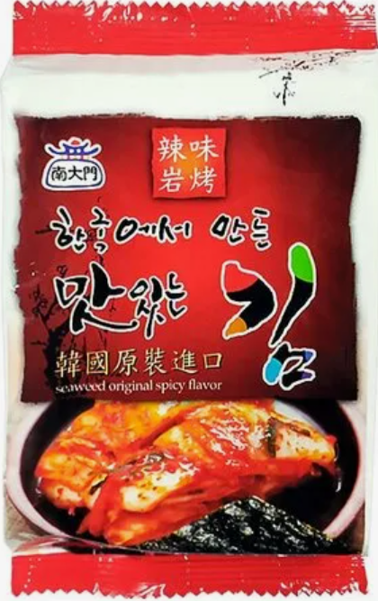 Нори-чипсы с кимчи, 4.5г