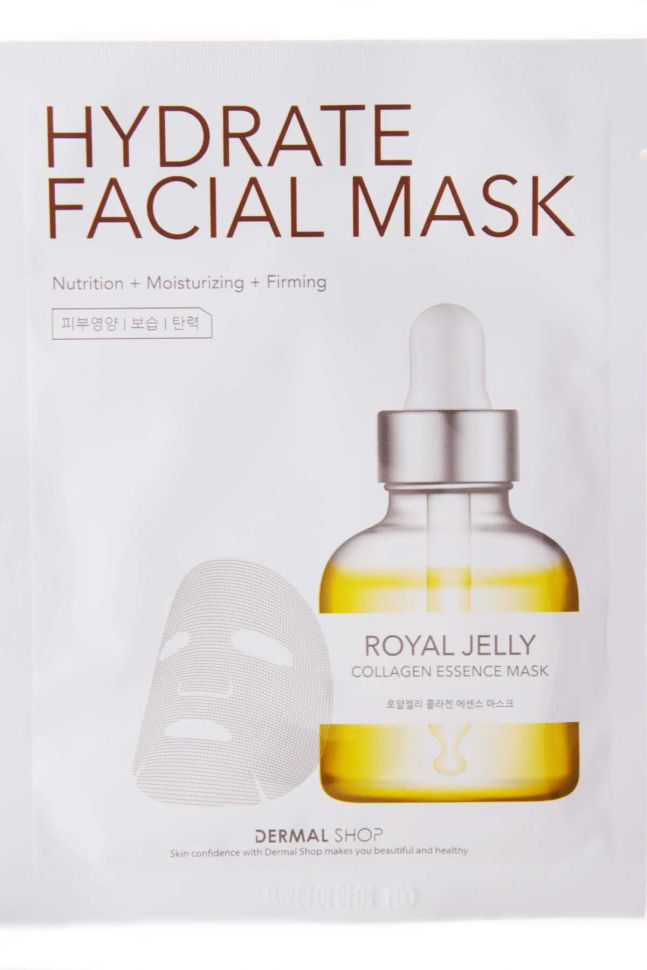 Коллагеновая маска для лица с маточным молочком, 25г, Корея