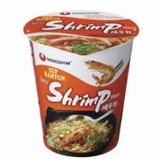 Лапша быстрого приготовления Нонгшим Сеутанг (сушеная) со вкусом острой креветки, 67г Nongshim, Корея