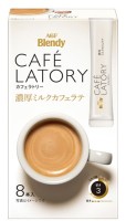 Растворимый кофе латте AGF Blendy с молоком в стиках, 90г, Япония