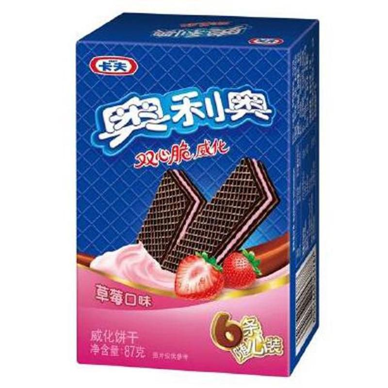 Вафли «Oreo» со вкусом клубники, 87г