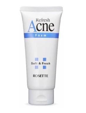 Пенка для умывания Rosette Acne Foam для проблемной подростковой кожи, 120 г, Япония