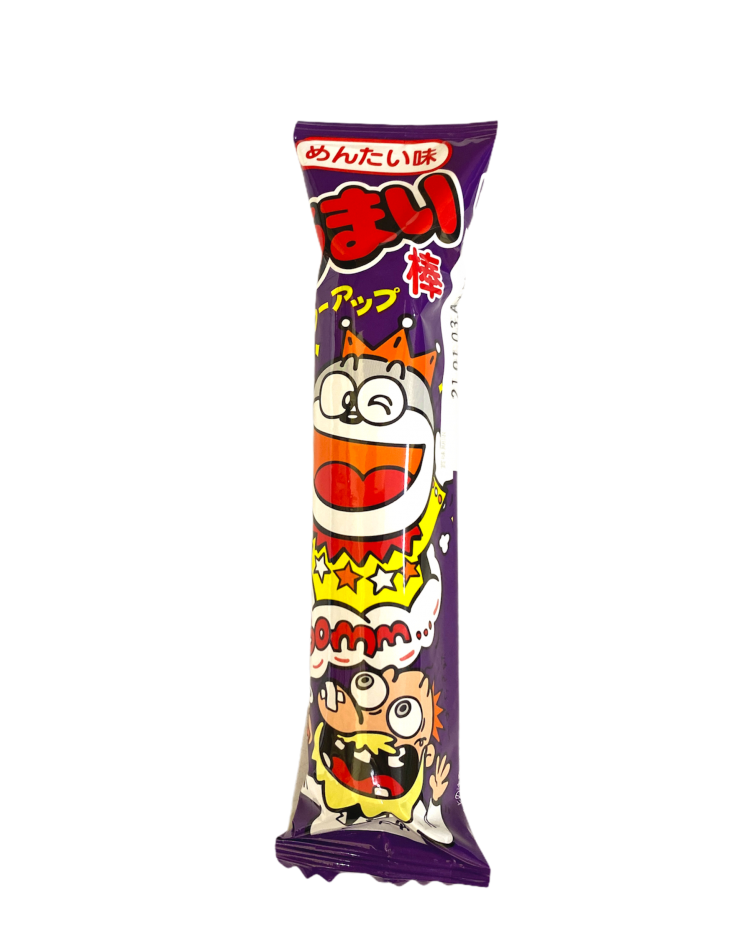 Кукурузный снэк Umaibo со вкусом рыбы минтай, 6г, Япония