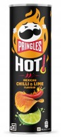 Чипсы Принглс Pringles Мексиканский Чили и Лайм, Pringles Mexican Chilli and Lime, 160г