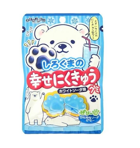 Мармелад Senjaku мишкины лапки с морозной содовой, 32г, Япония