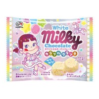 Белый шоколад Milka с хрустящей разноцветной крошкой, 35г, Япония