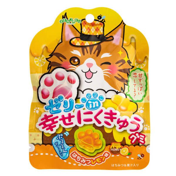 Мармелад SENJAKU Лапки с мёдом и лимоном, 30г, Япония