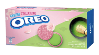 Печенье Oreo с чаем матча и сакурой, 95г