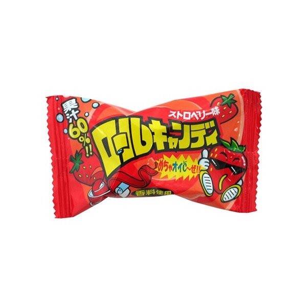 Мягкая карамель (лента) со вкусом клубники YAOKIN 20г Япония