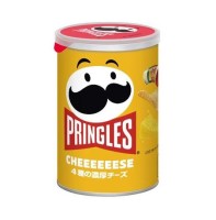 Картофельные чипсы суперсырные Pringles четыре сыра Four CHEEEEESE! (мини-туба), 53 г Япония