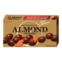 Миндаль в молочном шоколаде LOTTE ALMOND CHOKO BALL, 46 г