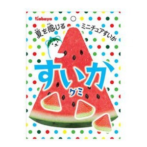 Мармелад Kabaya со вкусом арбуза, Япония, 50г ЗАДВОЕННЫЙ