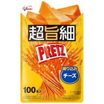 Палочки-печенье PRETZ со вкусом сыра, Япония, 75г