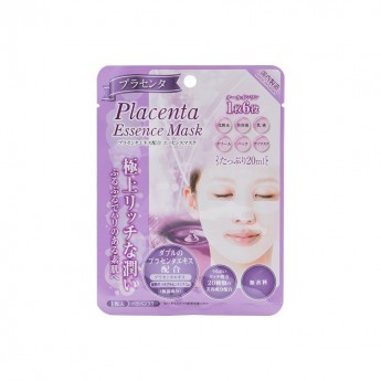 Маска для лица с экстрактом плаценты Placenta Essence Mask, 5 шт, Япония