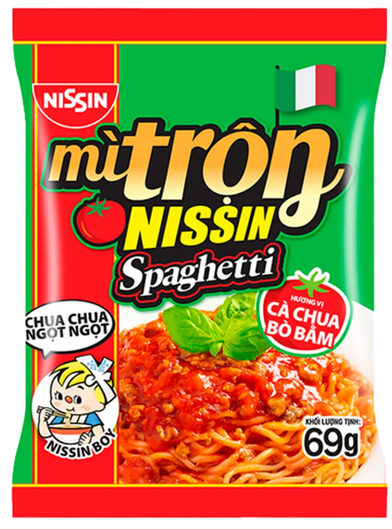 Лапша Ниссин паста Болоньезе Nissin, 69г, Вьетнам