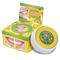 Тайская травяная паста Thai Herbal Banana Toothpaste с экстрактом банана, 33г