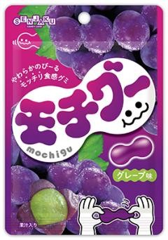 Мармелад Senjaku со вкусом красного винограда, 32 г, Япония