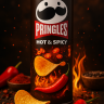 Чипсы Pringles Острые и пряные, 165г