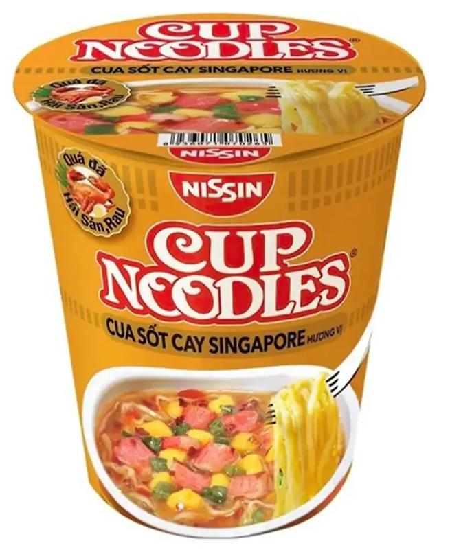 Лапша Ниссин чили краб по-сингапурски Nissin, 71г, Вьетнам