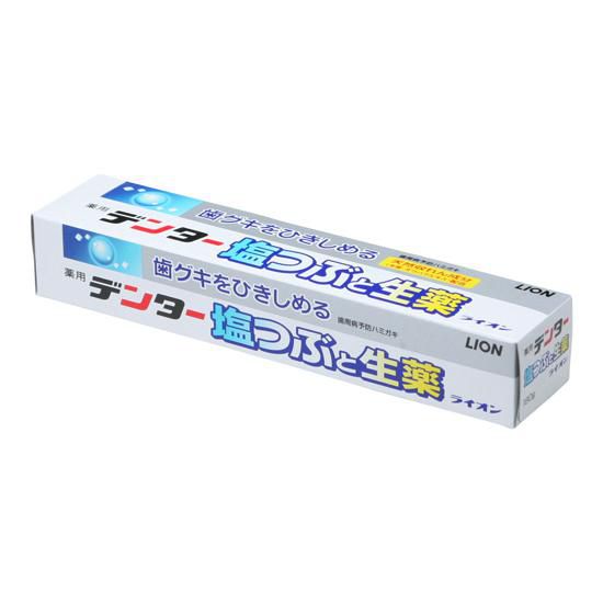 Зубная паста для здровья десен с солью и растительными экстрактами "Denta", Lion, 180г