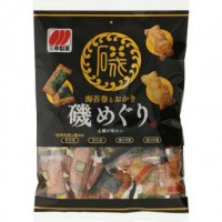 Снэк рисовый Сэмбэй "Роллы Исо Мегури", Япония, 80г