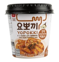 Рисовые Токпокки в чесночном соусе с терияки Young Poong Topokki, 120 г, Корея
