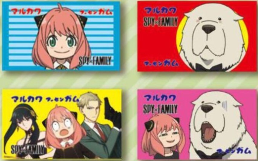 Жевательная резинка Marukawa “Семья шпионов”, 6 гр.