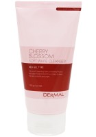 Гель для умывания лица Dermal Cherry Blossom с экстрактом цветков сакуры, 150г