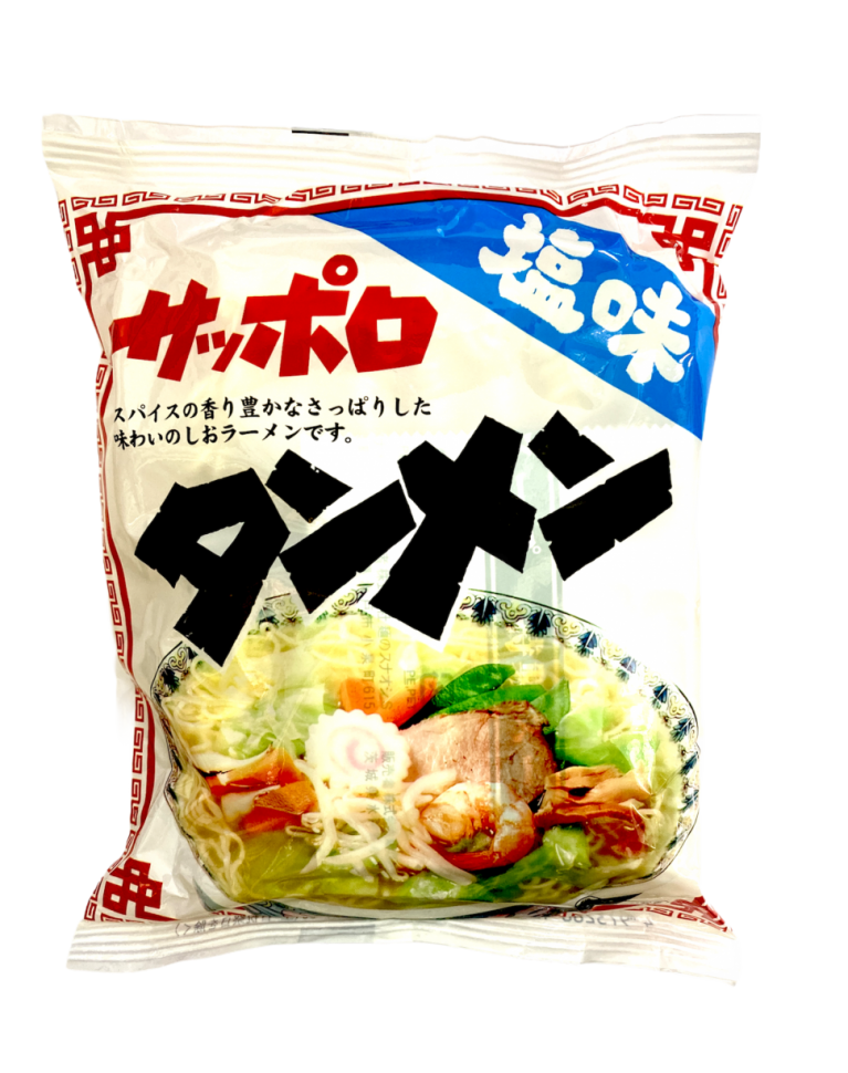 Сио Рамен с морской солью на наваристом бульоне Даси Sunaoshi Sapporo, 85г Япония