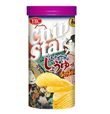Картофельные чипсы Chip Star с соевым соусом, 50г Япония