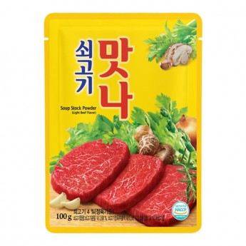 Приправа вкусовая "Манна" с говядиной Daesang, 100г Корея