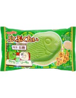 Вафельное печенье "Тайяки" кремовой дыней Meito, 16,5г, Япония