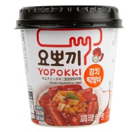 Рисовые Токпокки с кимчи соусом Young Poong Topokki, 120 г, Корея