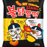Чипсы Zzaldduk Samyang со вкусом мега острой курицы, 120г, Корея