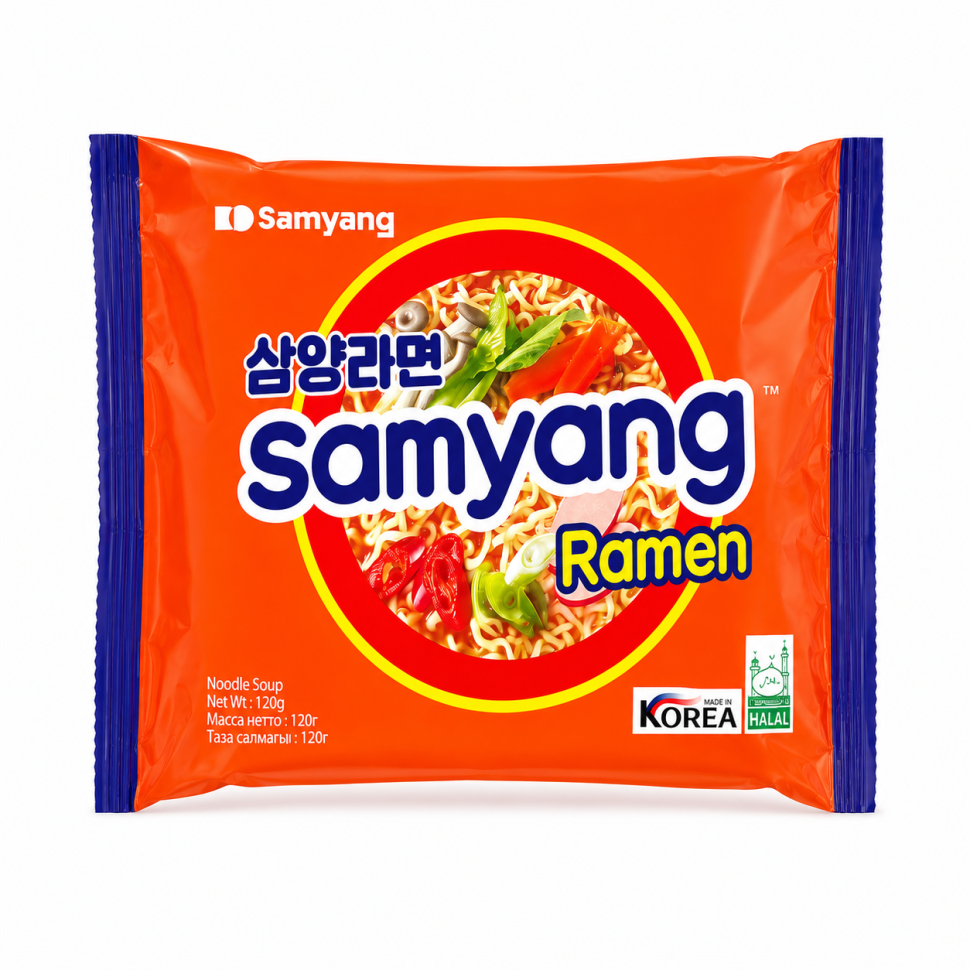 Лапша б/п Samyang Ramen, Корея, 120 г